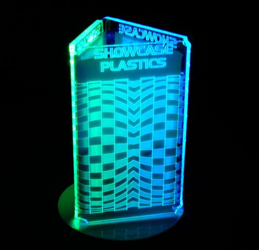 3 Sided Table Centerpiece-12" tall - 1 or 2 color