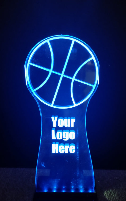 Glowing Table Centerpiece-Sports Theme