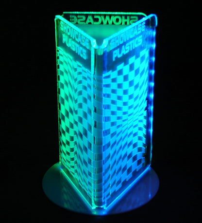 3 Sided Table  Centerpiece-12" tall - 1 or 2 color