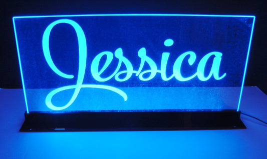LED Sign-Large Format-24" wide x 12" High-Your Message or Logo-Neon Style Sign