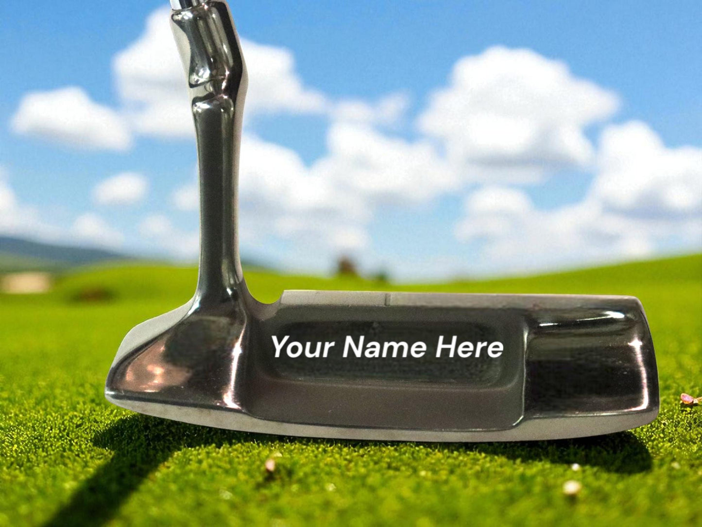 Personalized Golf Putter- Customized with a name or short message- custom golf club